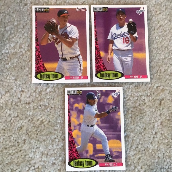 Vintage 1995 Upper Deck MLB Baseball Trading Cards, Lot of 46 Cards - Picture 8 of 16